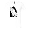 Unisex Jersey Short-Sleeve V-Neck T-Shirt Thumbnail
