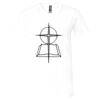 Unisex Jersey Short-Sleeve V-Neck T-Shirt Thumbnail