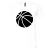 Unisex Jersey Short-Sleeve V-Neck T-Shirt Thumbnail