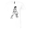 Unisex Jersey Short-Sleeve V-Neck T-Shirt Thumbnail