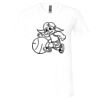 Unisex Jersey Short-Sleeve V-Neck T-Shirt Thumbnail