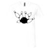 Unisex Jersey Short-Sleeve V-Neck T-Shirt Thumbnail