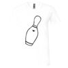 Unisex Jersey Short-Sleeve V-Neck T-Shirt Thumbnail