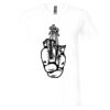 Unisex Jersey Short-Sleeve V-Neck T-Shirt Thumbnail