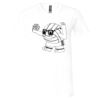 Unisex Jersey Short-Sleeve V-Neck T-Shirt Thumbnail