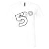 Unisex Jersey Short-Sleeve V-Neck T-Shirt Thumbnail