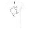 Unisex Jersey Short-Sleeve V-Neck T-Shirt Thumbnail