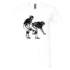 Unisex Jersey Short-Sleeve V-Neck T-Shirt Thumbnail