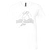 Unisex Jersey Short-Sleeve V-Neck T-Shirt Thumbnail