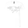 Unisex Jersey Short-Sleeve V-Neck T-Shirt Thumbnail