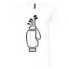 Unisex Jersey Short-Sleeve V-Neck T-Shirt Thumbnail