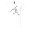 Unisex Jersey Short-Sleeve V-Neck T-Shirt Thumbnail