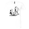 Unisex Jersey Short-Sleeve V-Neck T-Shirt Thumbnail