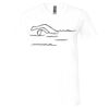 Unisex Jersey Short-Sleeve V-Neck T-Shirt Thumbnail