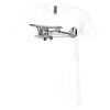 Unisex Jersey Short-Sleeve V-Neck T-Shirt Thumbnail