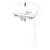 Unisex Jersey Short-Sleeve V-Neck T-Shirt Thumbnail