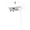 Unisex Jersey Short-Sleeve V-Neck T-Shirt Thumbnail