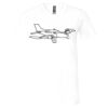 Unisex Jersey Short-Sleeve V-Neck T-Shirt Thumbnail