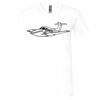 Unisex Jersey Short-Sleeve V-Neck T-Shirt Thumbnail