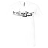Unisex Jersey Short-Sleeve V-Neck T-Shirt Thumbnail