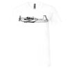 Unisex Jersey Short-Sleeve V-Neck T-Shirt Thumbnail