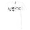 Unisex Jersey Short-Sleeve V-Neck T-Shirt Thumbnail