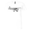 Unisex Jersey Short-Sleeve V-Neck T-Shirt Thumbnail