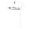 Unisex Jersey Short-Sleeve V-Neck T-Shirt Thumbnail