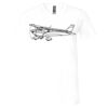 Unisex Jersey Short-Sleeve V-Neck T-Shirt Thumbnail