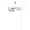Unisex Jersey Short-Sleeve V-Neck T-Shirt Thumbnail