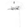 Unisex Jersey Short-Sleeve V-Neck T-Shirt Thumbnail