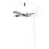 Unisex Jersey Short-Sleeve V-Neck T-Shirt Thumbnail