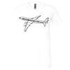 Unisex Jersey Short-Sleeve V-Neck T-Shirt Thumbnail