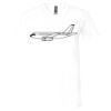 Unisex Jersey Short-Sleeve V-Neck T-Shirt Thumbnail