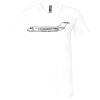 Unisex Jersey Short-Sleeve V-Neck T-Shirt Thumbnail