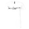 Unisex Jersey Short-Sleeve V-Neck T-Shirt Thumbnail