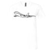 Unisex Jersey Short-Sleeve V-Neck T-Shirt Thumbnail