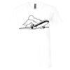 Unisex Jersey Short-Sleeve V-Neck T-Shirt Thumbnail