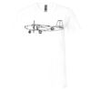 Unisex Jersey Short-Sleeve V-Neck T-Shirt Thumbnail
