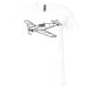 Unisex Jersey Short-Sleeve V-Neck T-Shirt Thumbnail