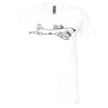 Unisex Jersey Short-Sleeve V-Neck T-Shirt Thumbnail