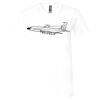 Unisex Jersey Short-Sleeve V-Neck T-Shirt Thumbnail