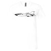 Unisex Jersey Short-Sleeve V-Neck T-Shirt Thumbnail