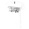 Unisex Jersey Short-Sleeve V-Neck T-Shirt Thumbnail