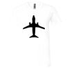 Unisex Jersey Short-Sleeve V-Neck T-Shirt Thumbnail