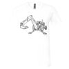 Unisex Jersey Short-Sleeve V-Neck T-Shirt Thumbnail