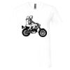 Unisex Jersey Short-Sleeve V-Neck T-Shirt Thumbnail