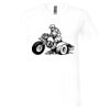 Unisex Jersey Short-Sleeve V-Neck T-Shirt Thumbnail