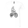 Unisex Jersey Short-Sleeve V-Neck T-Shirt Thumbnail