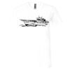 Unisex Jersey Short-Sleeve V-Neck T-Shirt Thumbnail